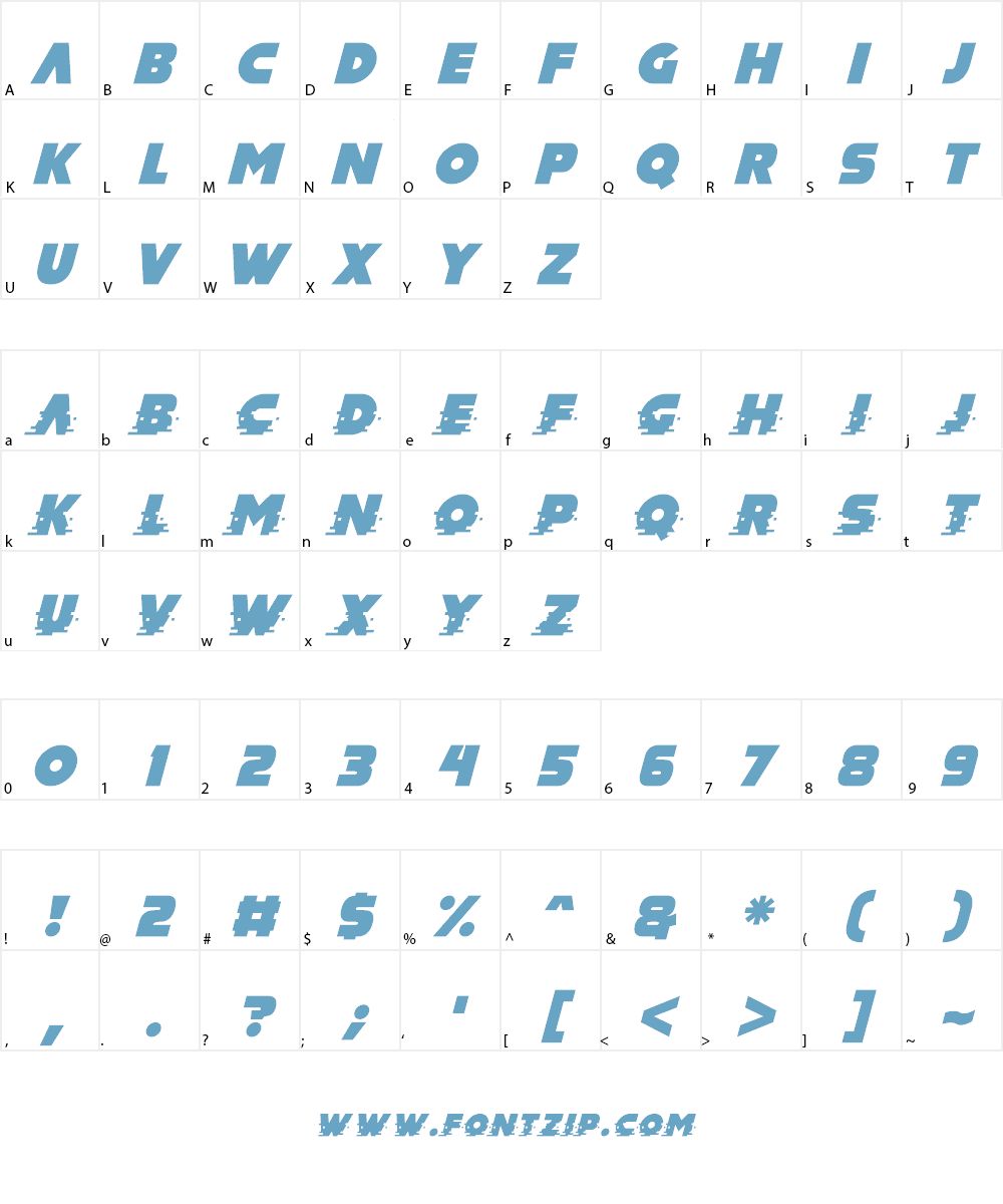 MAD hacker Font Character